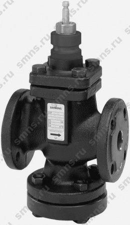 2-ходовые седельные клапаны, фланцевые, PN40, DN25, kvs 7.5 VVF61.25
