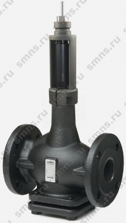 3-ходовые седельные клапаны, фланцевые, PN40, DN40, kvs 12 VXF61.39